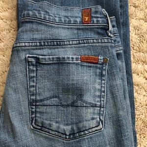 7 for all man kind boot cut jeans. Size 27.